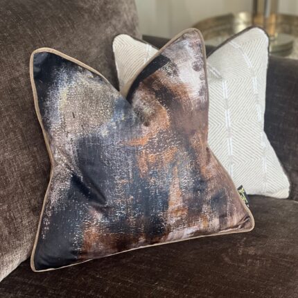 Naguro Toogood Bronze Cushion 43x43cm – Designer-Style Decorative Pillow